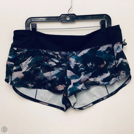 Athletic Shorts By Lululemon In Black, Size: 12