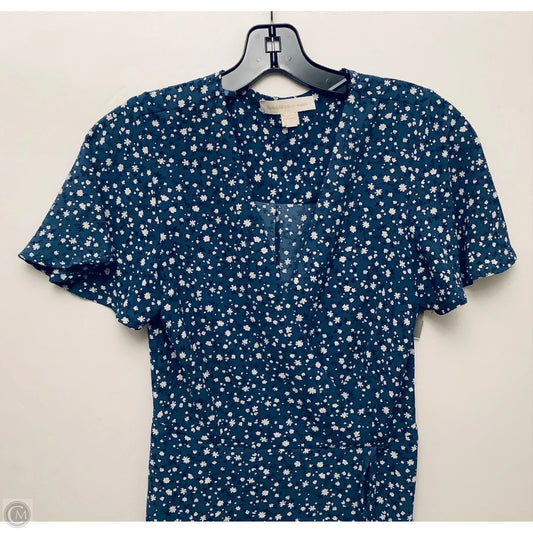 Dress Casual Short By Monteau In Blue, Size: S