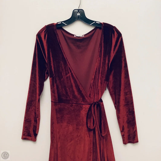 Dress Casual Maxi By Baltic Born In Red, Size: M