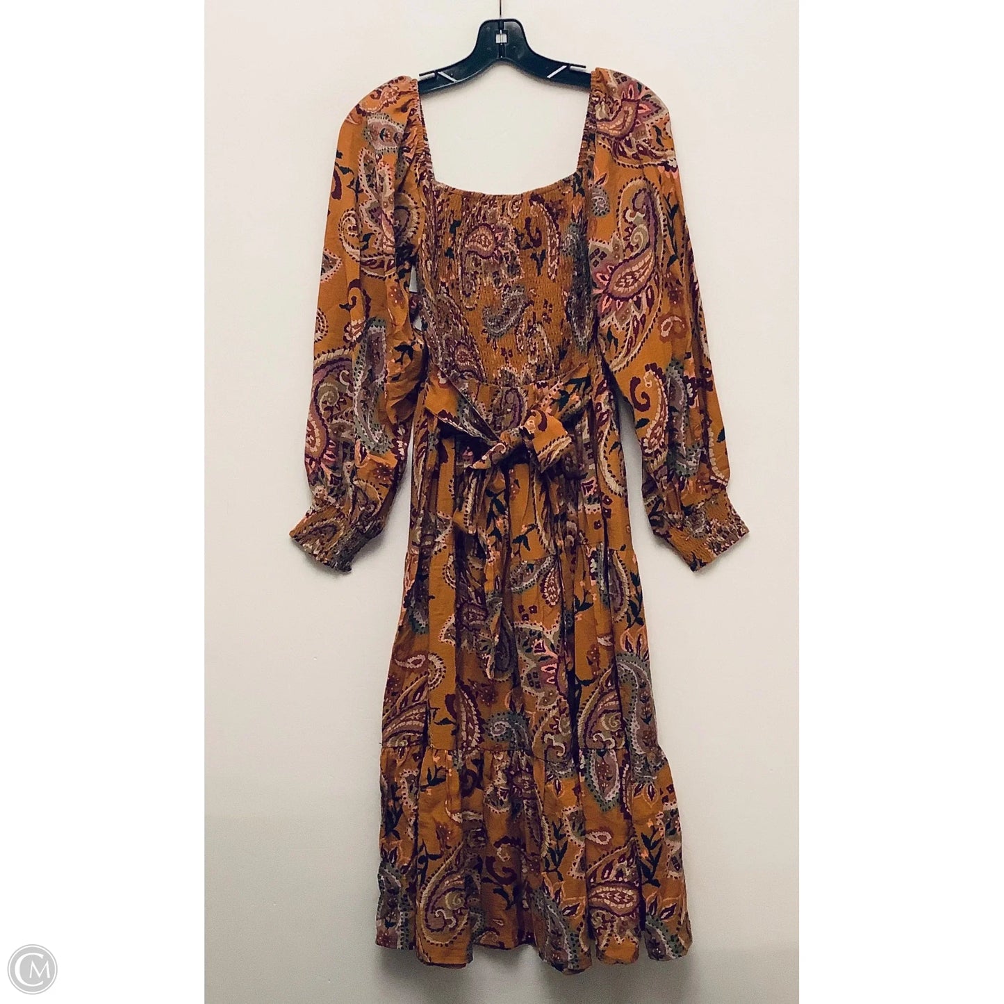 Dress Casual Maxi By Oddi In Orange, Size: M
