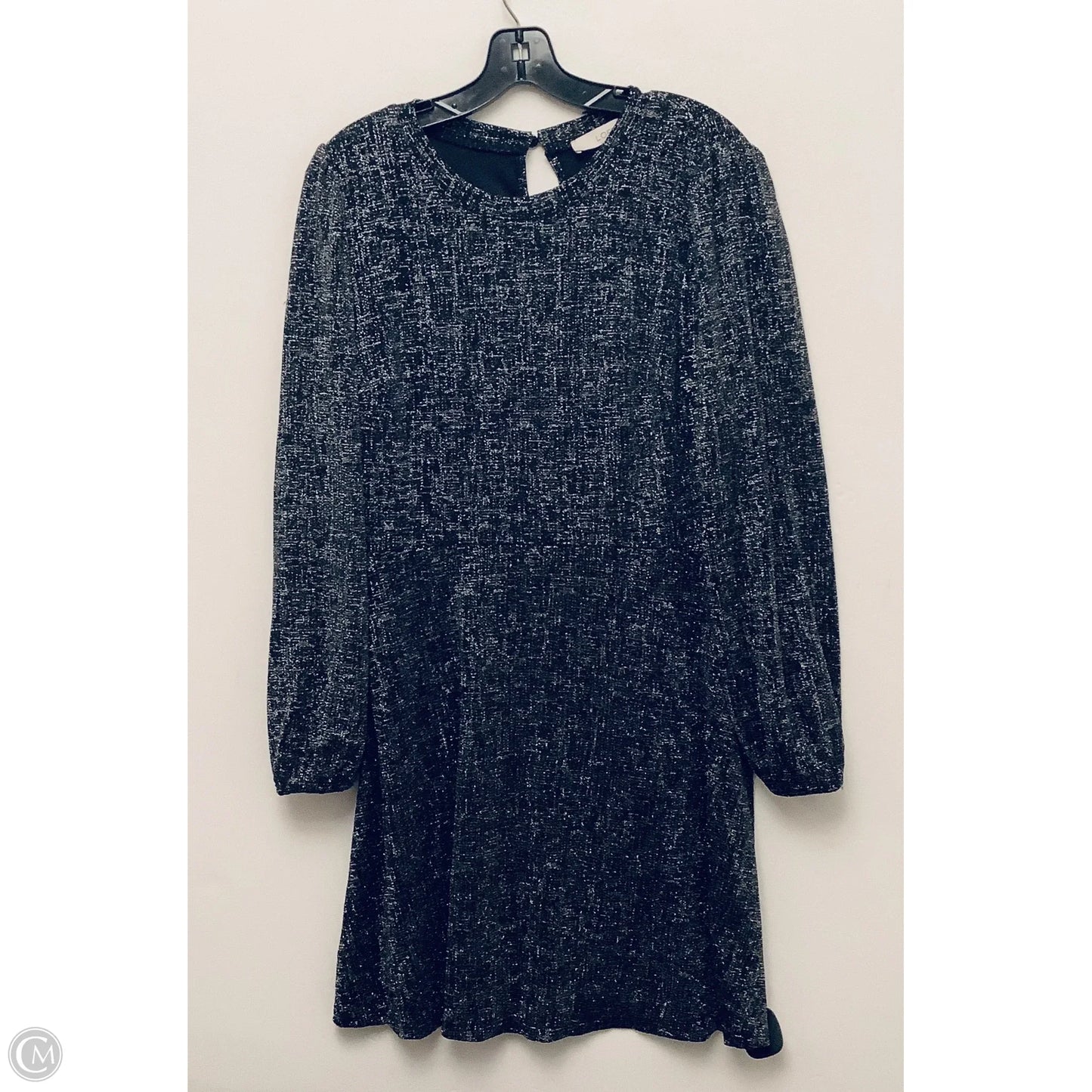 Dress Party Short By Loft In Silver, Size: M