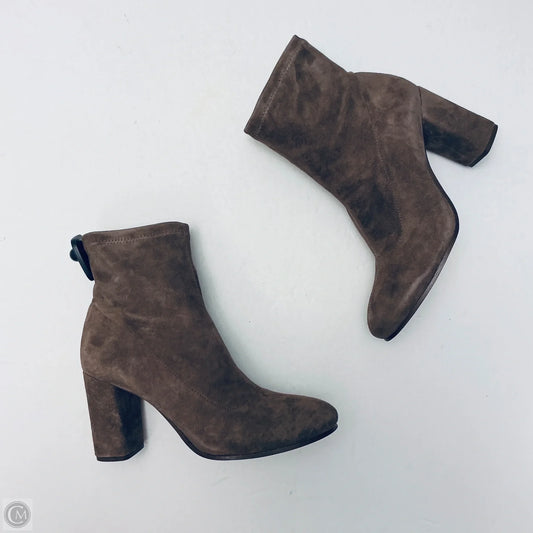 Boots Ankle Heels By Antonio Melani In Grey, Size: 10