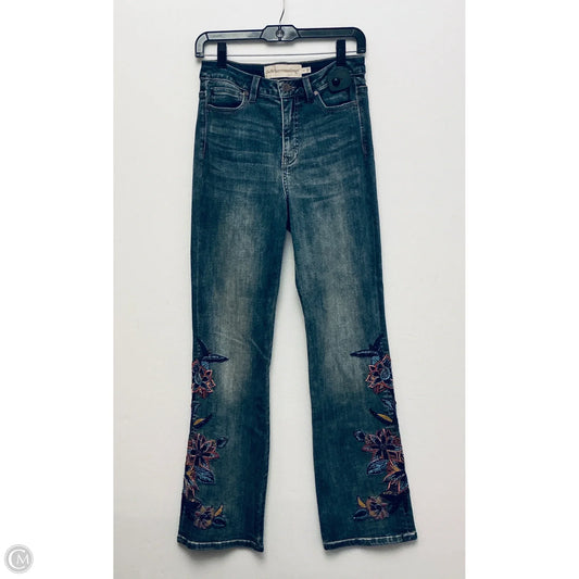 Jeans Boot Cut By Soft Surroundings In Blue Denim, Size: 4