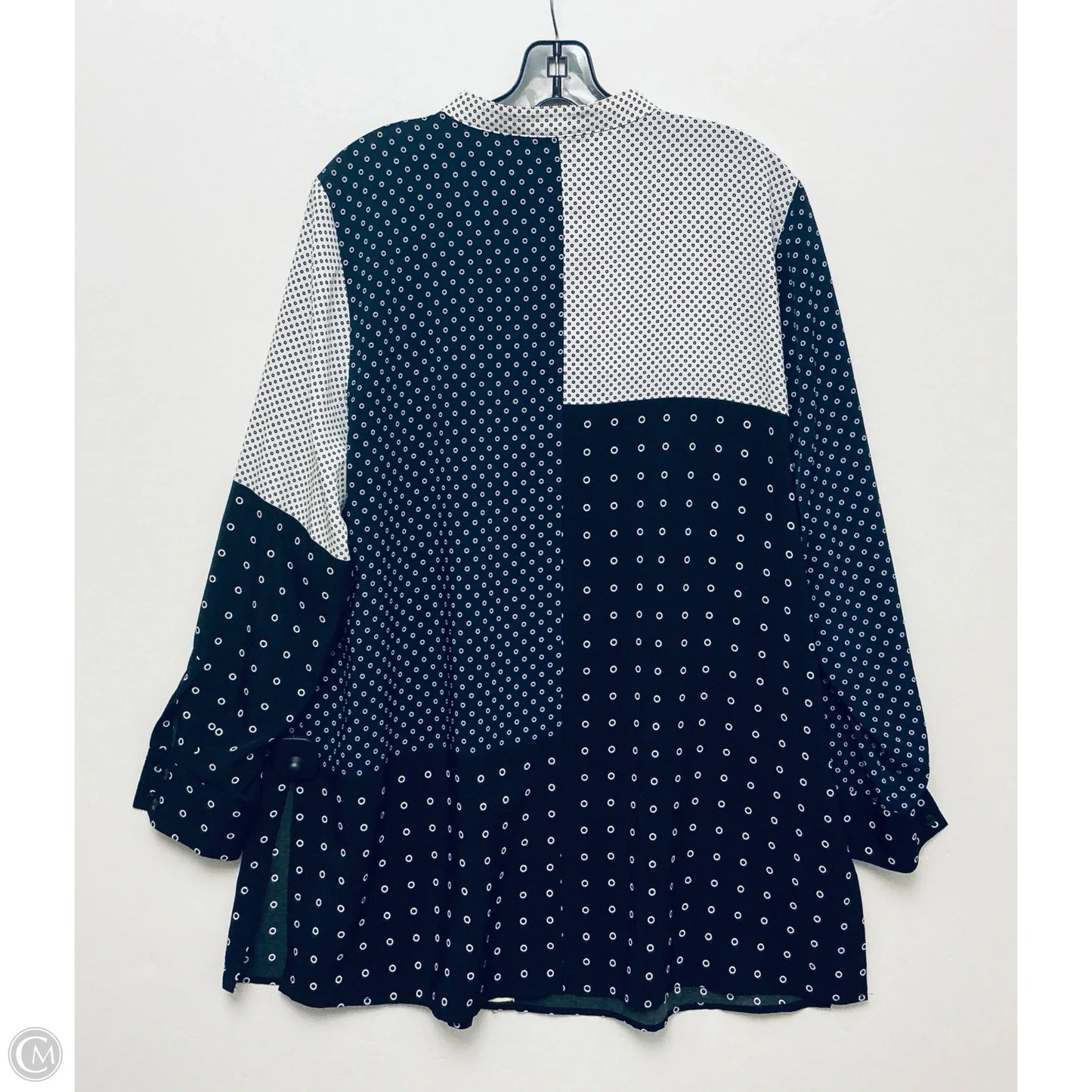 Top Long Sleeve By Alfani In Multi-colored, Size: L