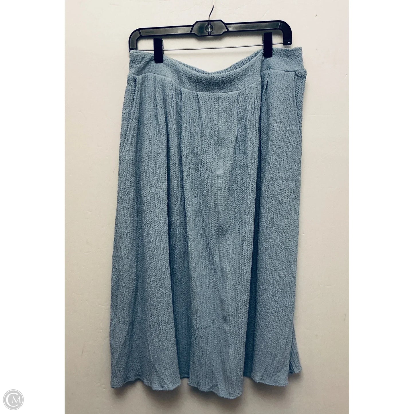 Skirt Midi By Versona In Blue, Size: L