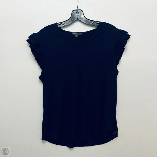 Top Sleeveless By Adrianna Papell In Navy, Size: L