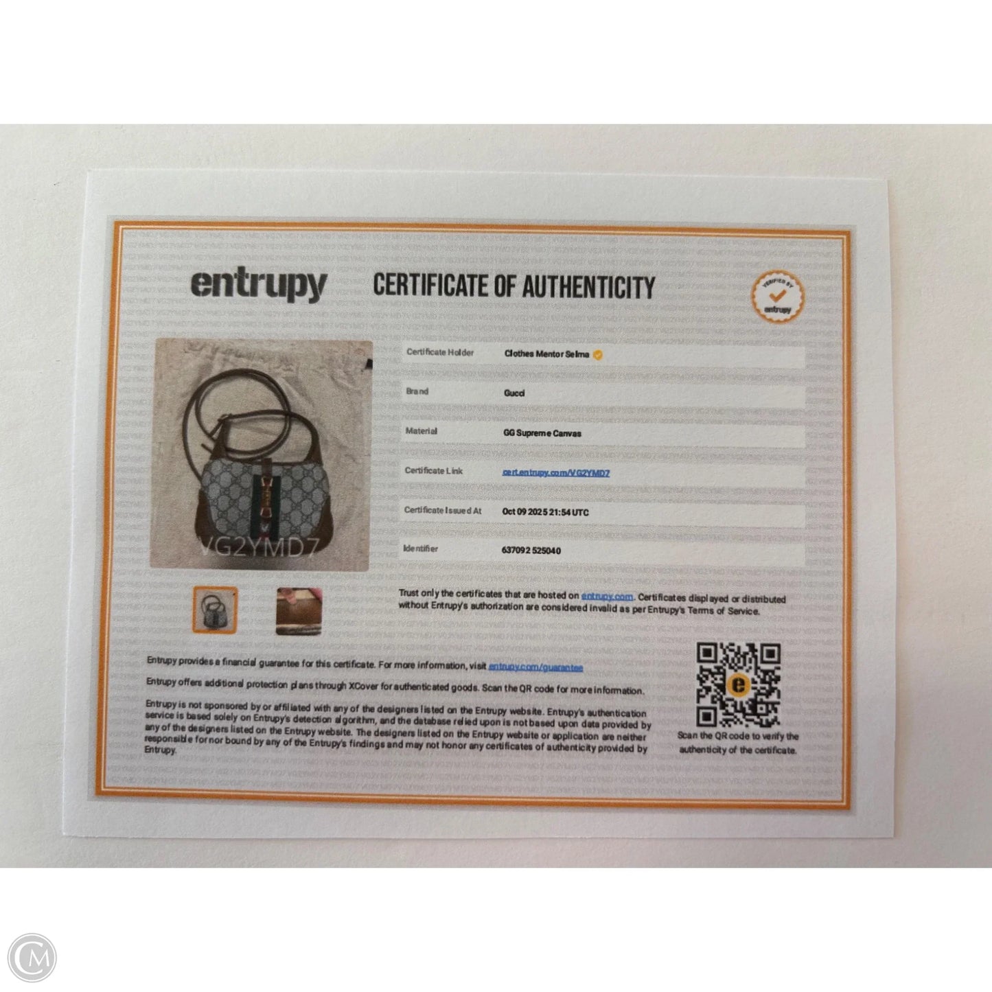 Handbag Luxury Designer By Gucci, Size: Small