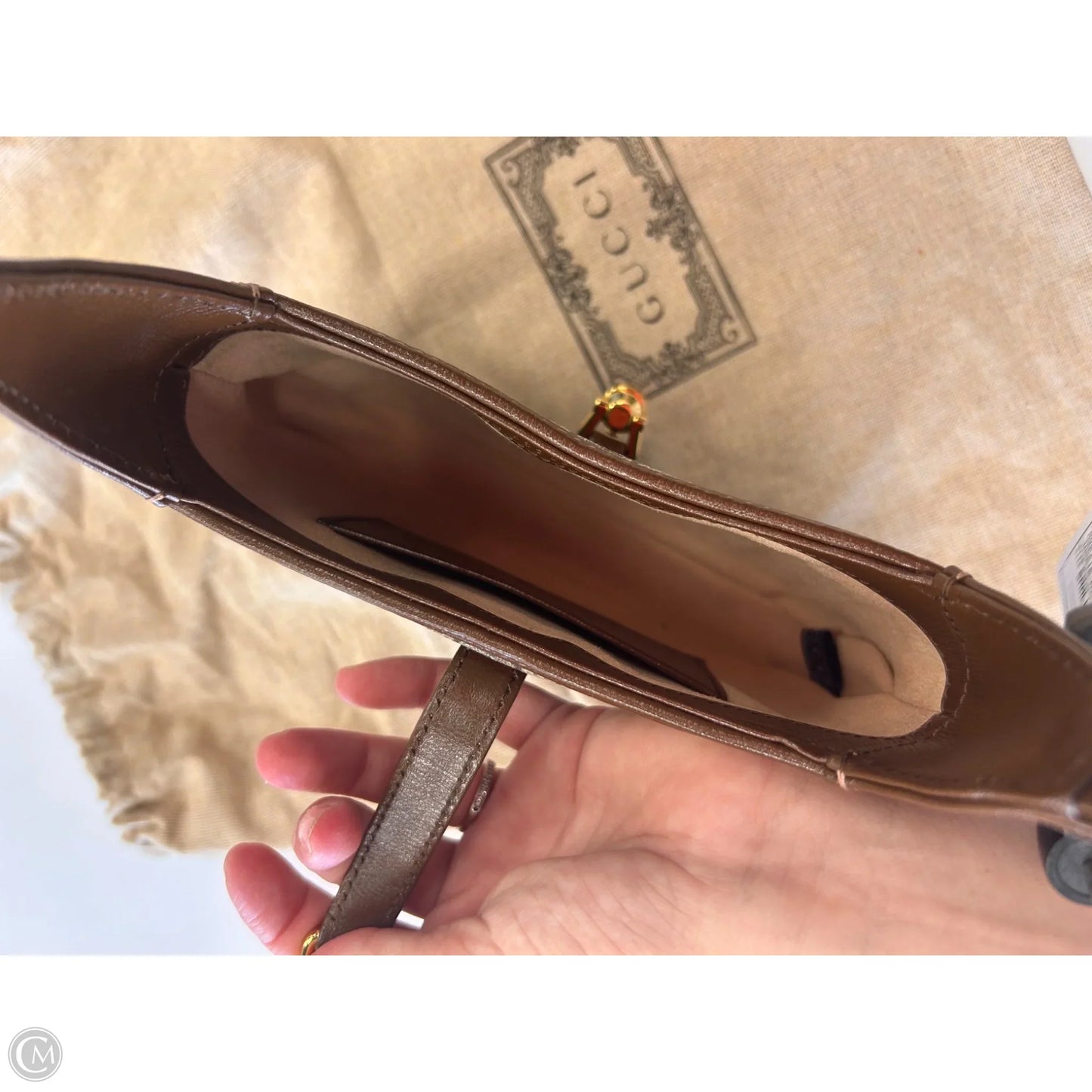 Handbag Luxury Designer By Gucci, Size: Small