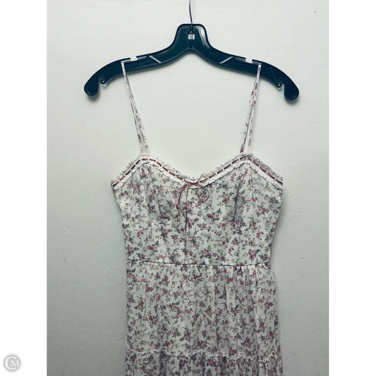 Dress Casual Maxi By Clothes Mentor In Floral Print, Size: S