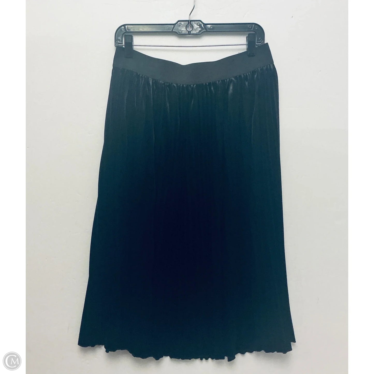 Skirt Midi By Clothes Mentor In Black, Size: Xl