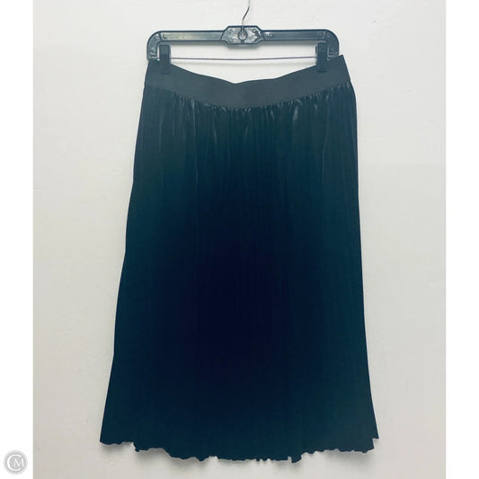 Skirt Midi By Clothes Mentor In Black, Size: Xl