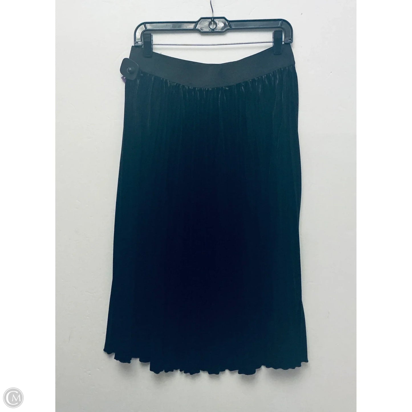 Skirt Midi By Clothes Mentor In Black, Size: Xl