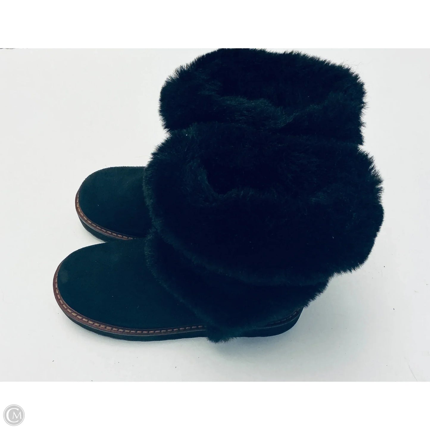 Boots Designer By Coach In Black, Size: 5