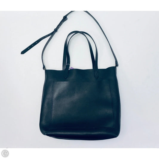 Handbag Leather By Madewell, Size: Large