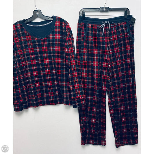 Pajamas 2pc By Nautica In Red, Size: S
