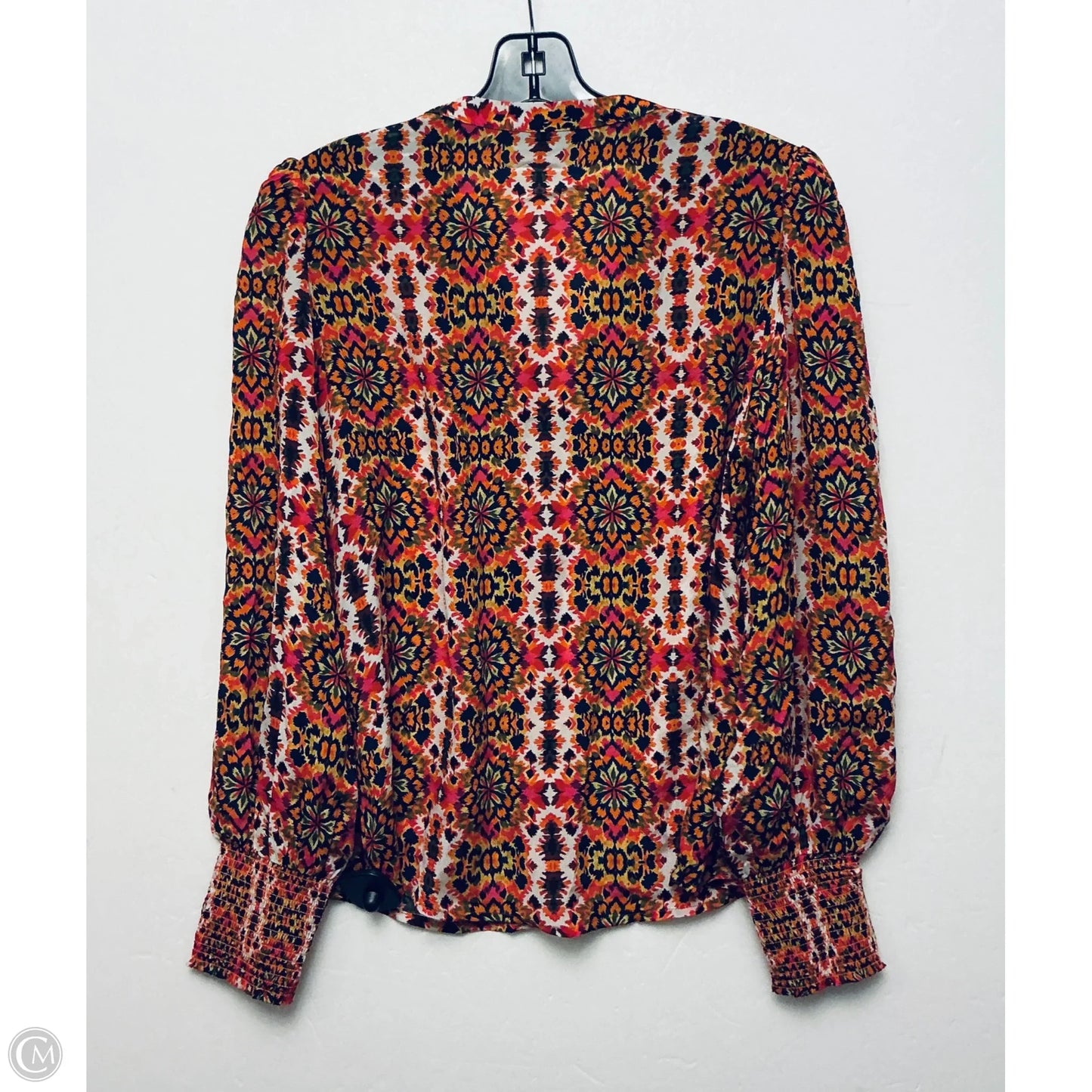 Top Long Sleeve By Cma In Orange, Size: S