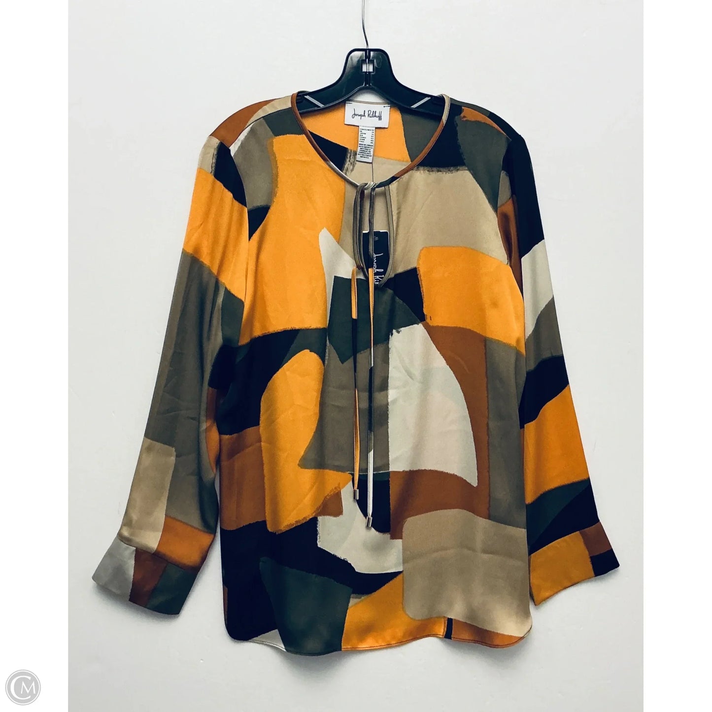 Top Long Sleeve By Joseph Ribkoff In Multi-colored, Size: 12