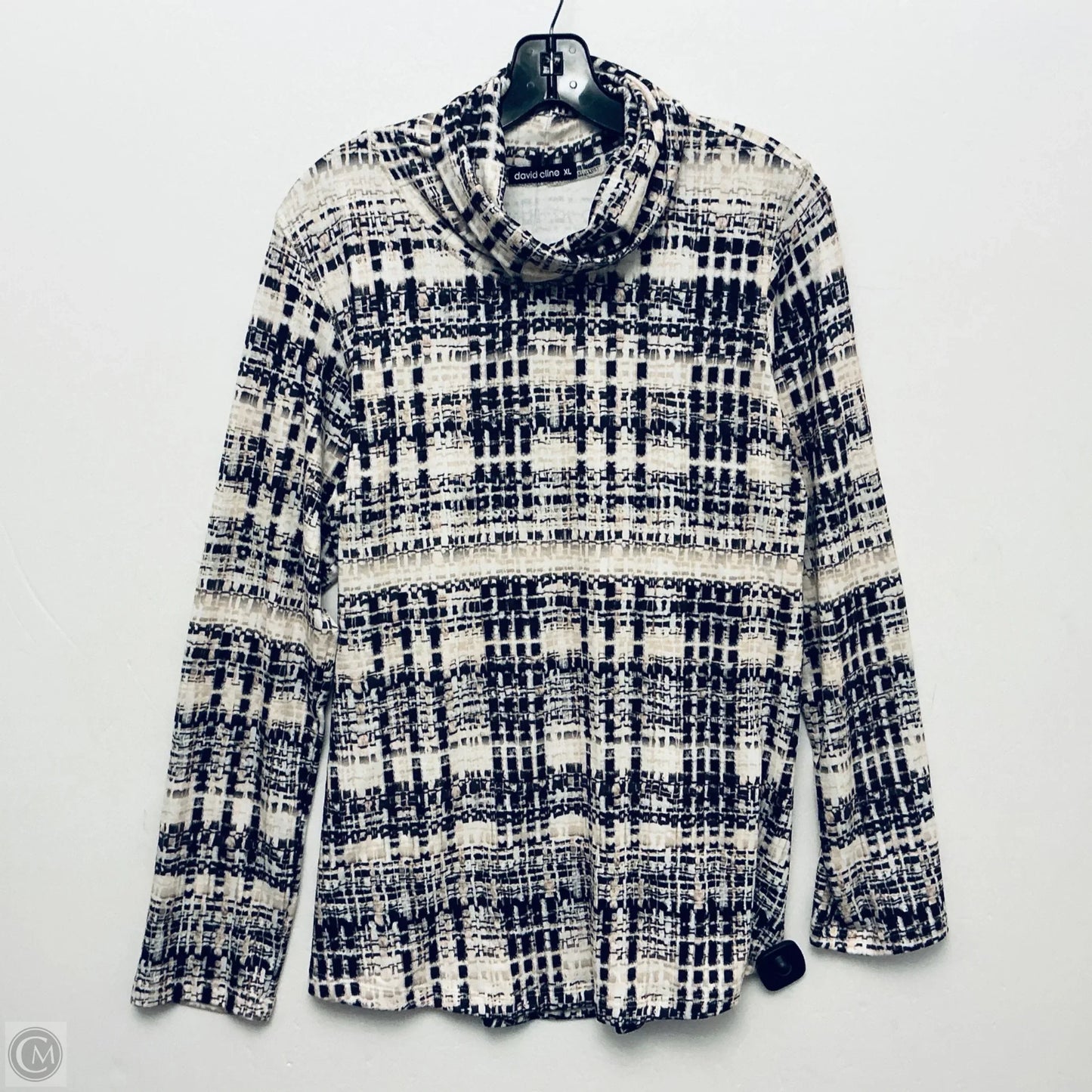 Top Long Sleeve By David Cline In Multi-colored, Size: Xl