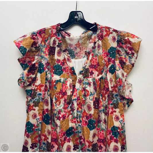 Dress Casual Short By Entro In Multi-colored, Size: 1x