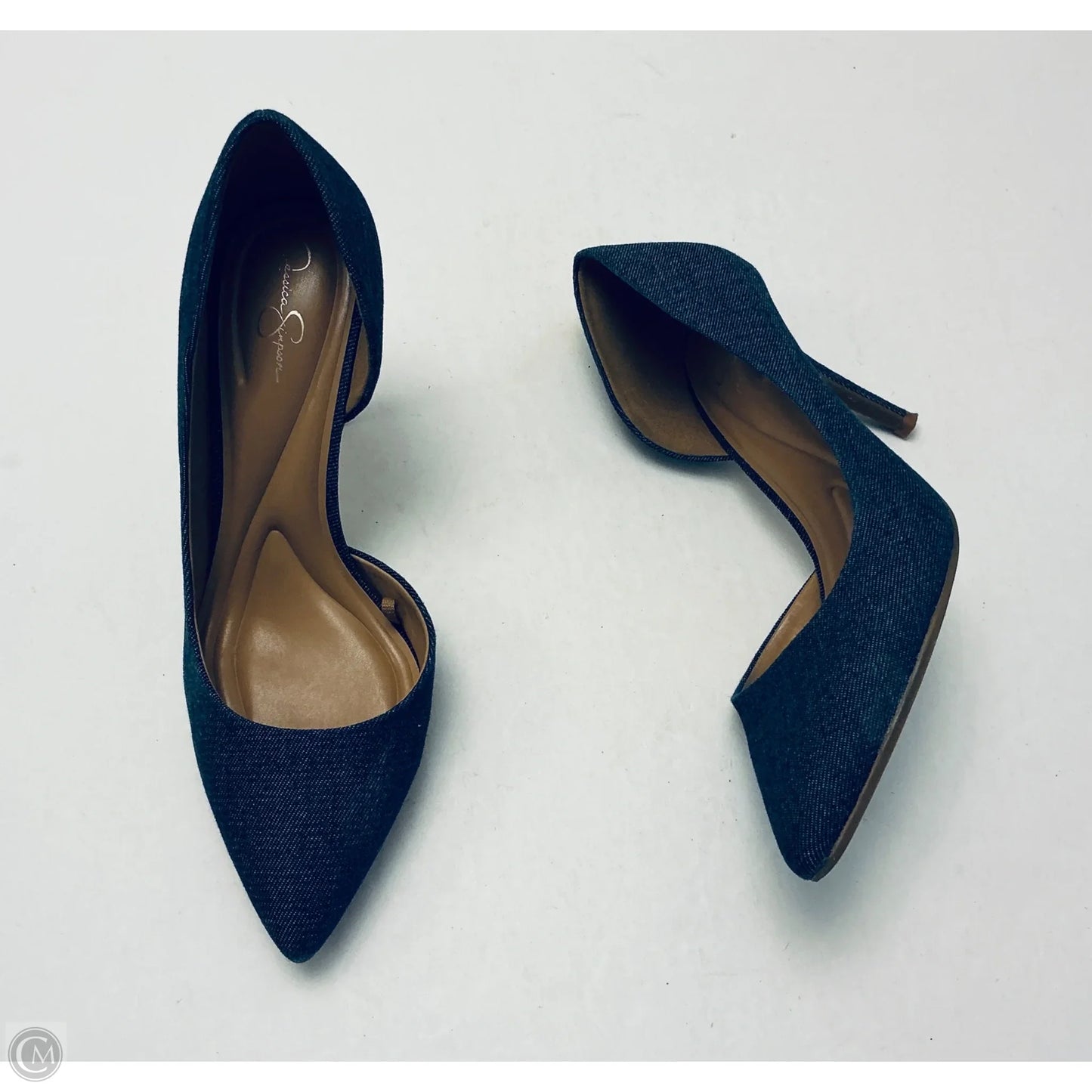 Shoes Heels Stiletto By Jessica Simpson In Blue, Size: 9.5