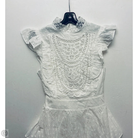 Romper By Cmb In White, Size: M