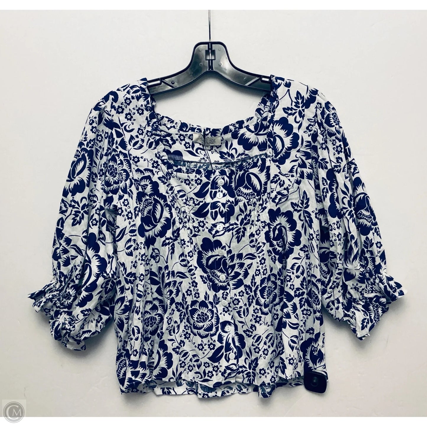 Top Short Sleeve By Rachel Zoe In Blue, Size: Xs