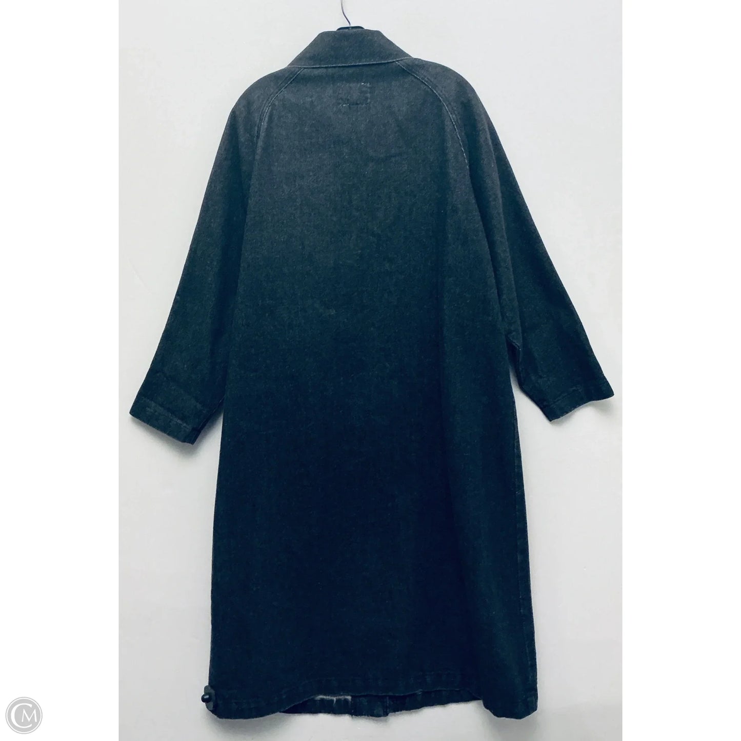 Vintage Jacket Denim By Sundance In Black Denim, Size: M