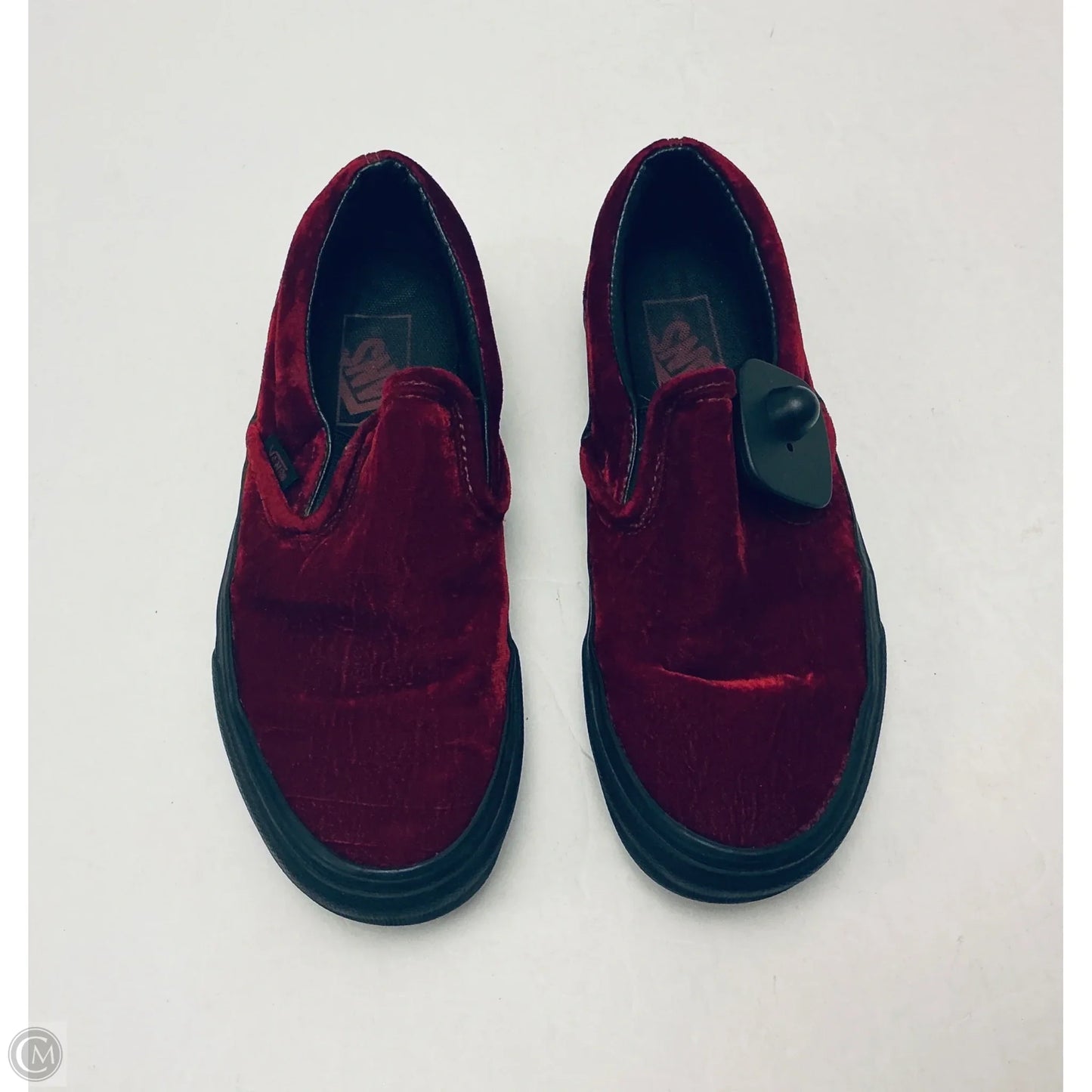 Shoes Flats By Vans In Red, Size: 7