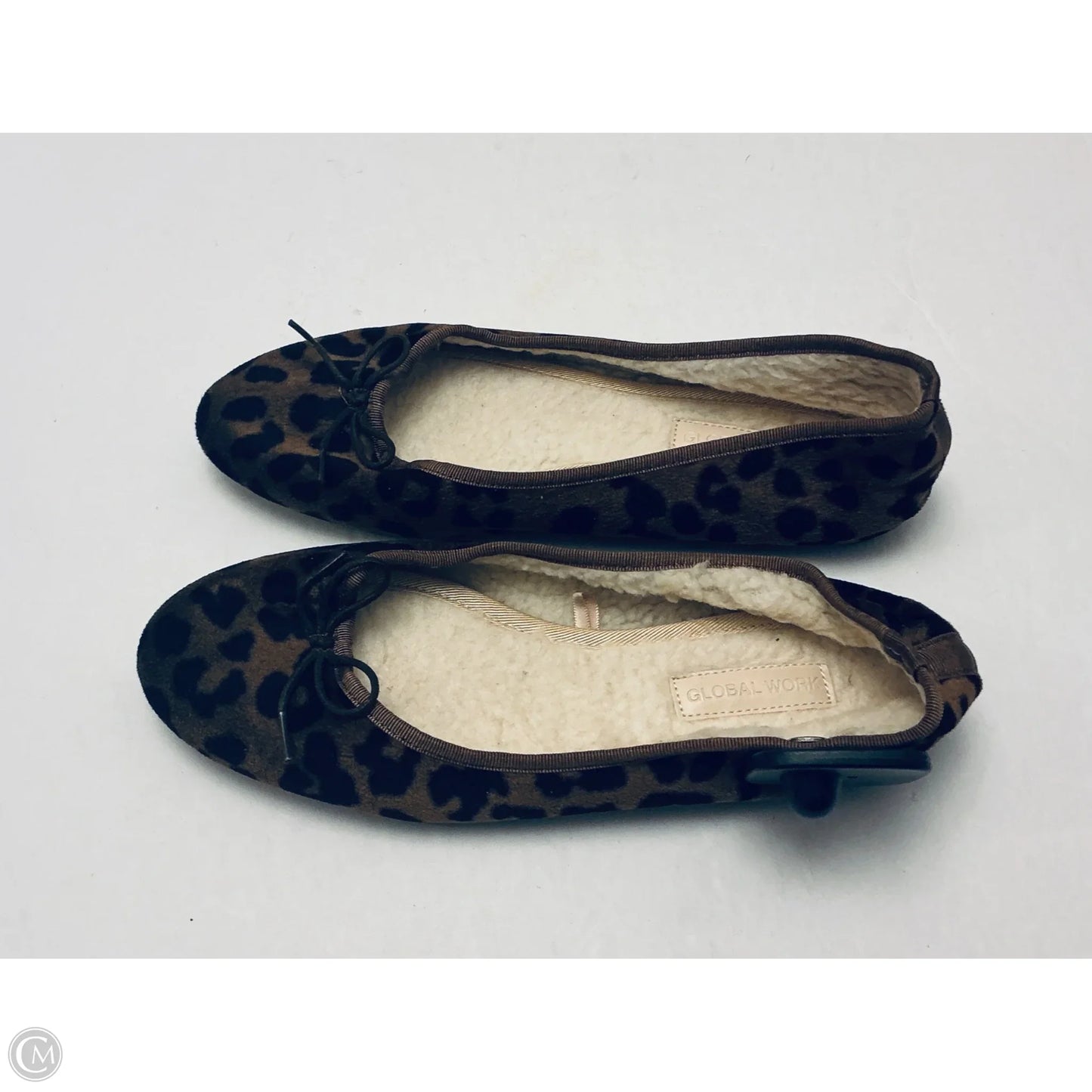 Shoes Flats By Global Work In Animal Print, Size: 6.5