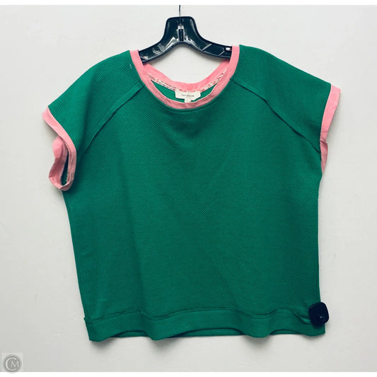Top Short Sleeve By Umgee In Green, Size: S