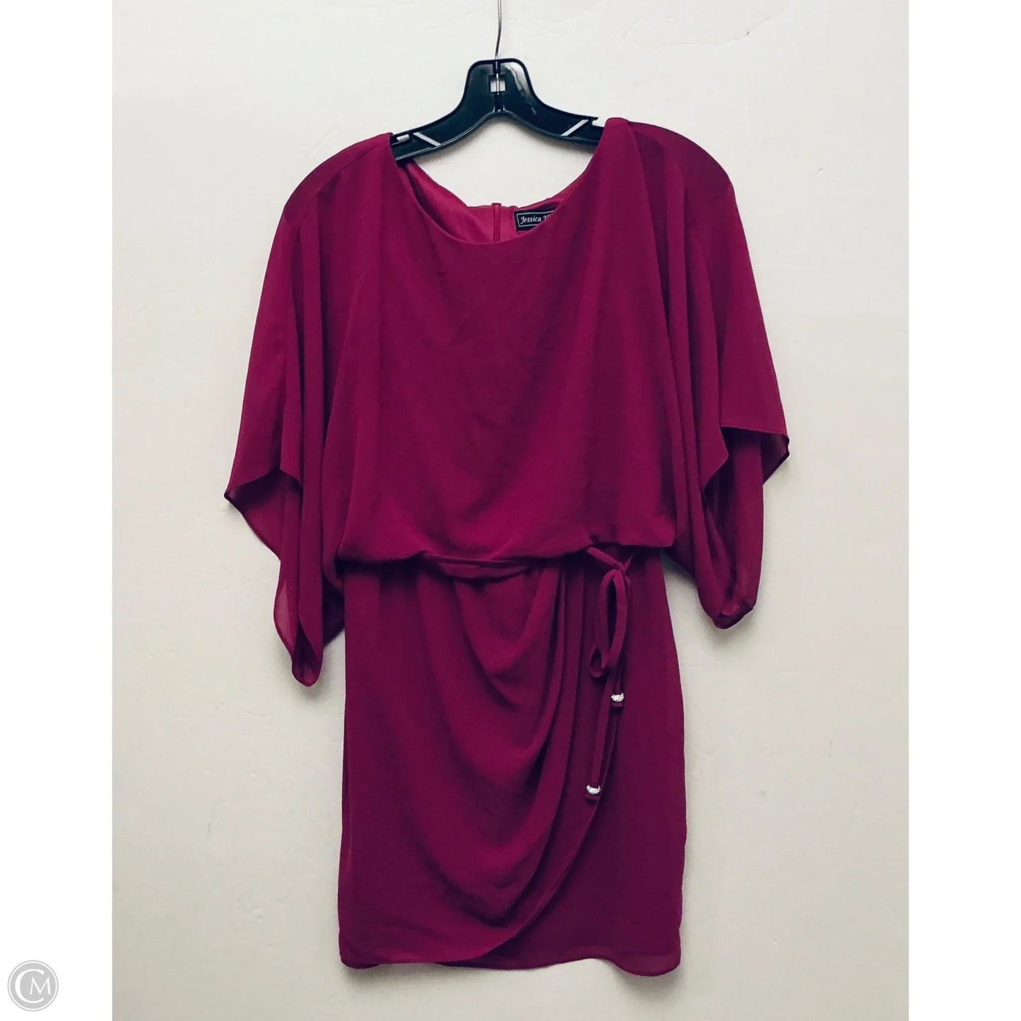 Dress Casual Short By Jessica Howard In Purple, Size: M