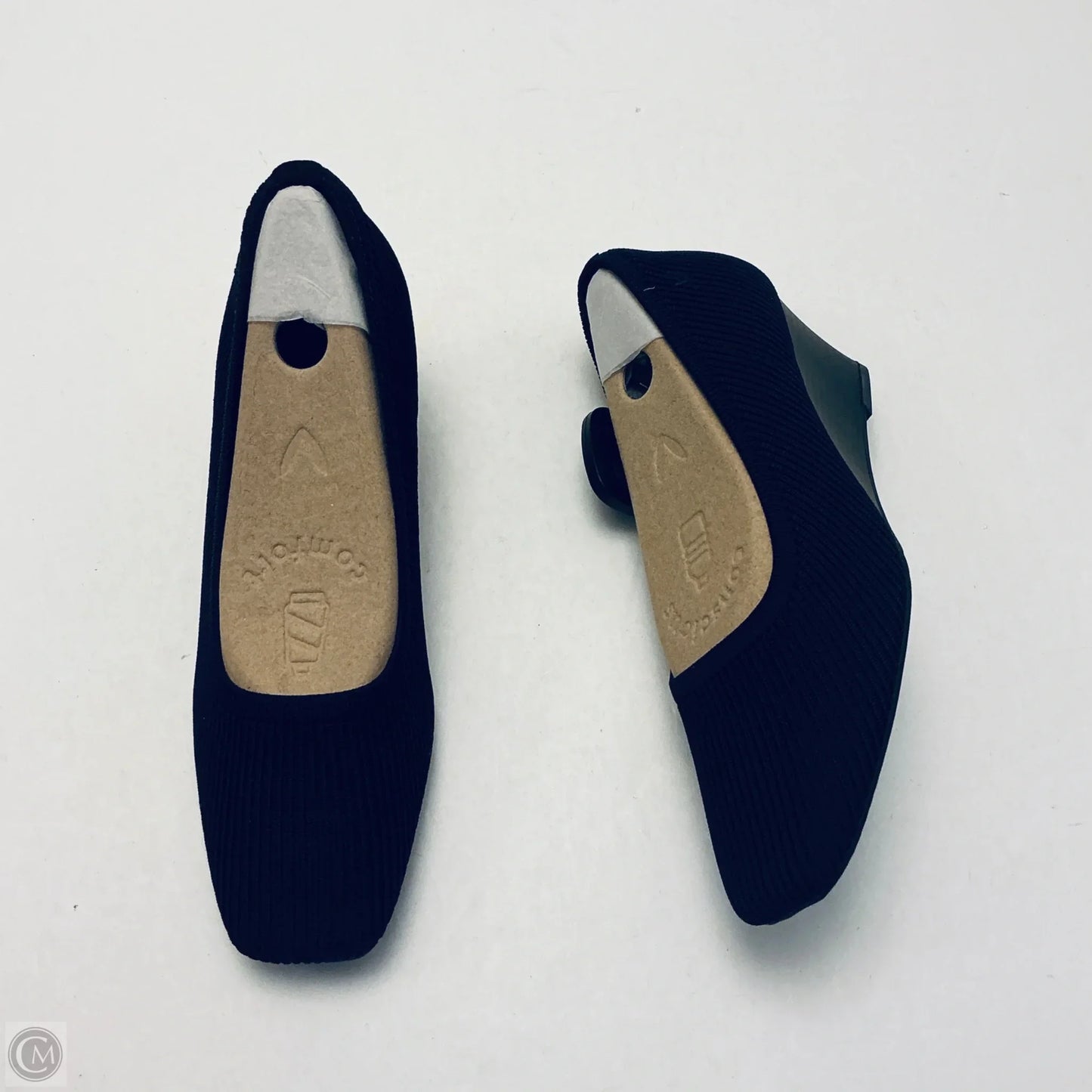 Shoes Heels Wedge By Vivaia In Navy, Size: 9