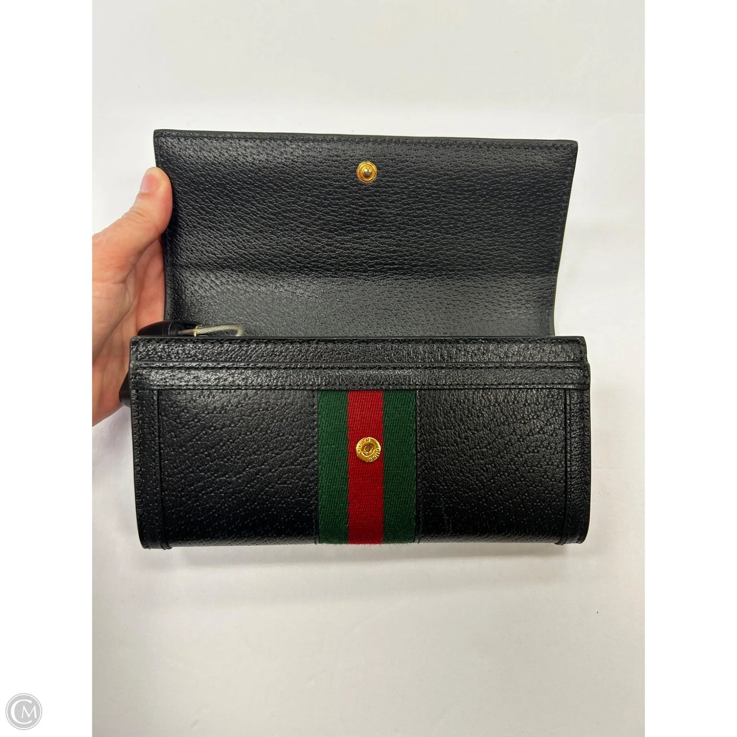 Wallet Luxury Designer By Gucci, Size: Medium