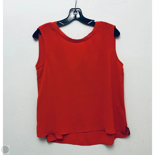 Top Sleeveless By Voge In Red, Size: M