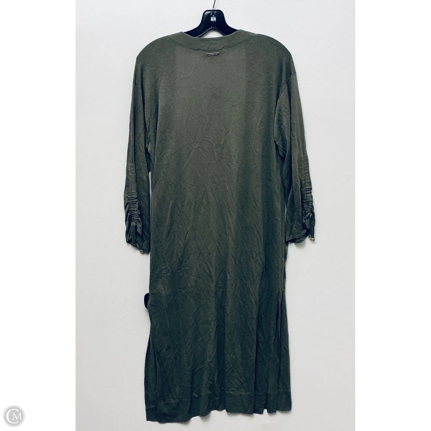 Cardigan Designer By Michael Kors In Green, Size: M