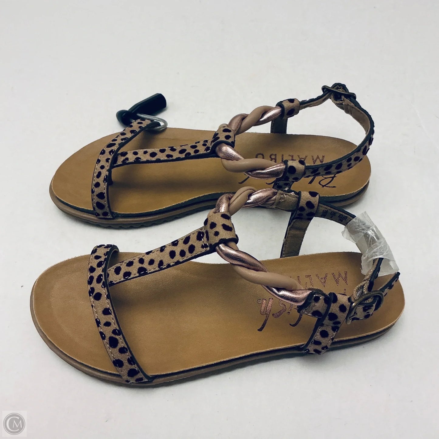 Sandals Flats By Blowfish In Animal Print, Size: 6