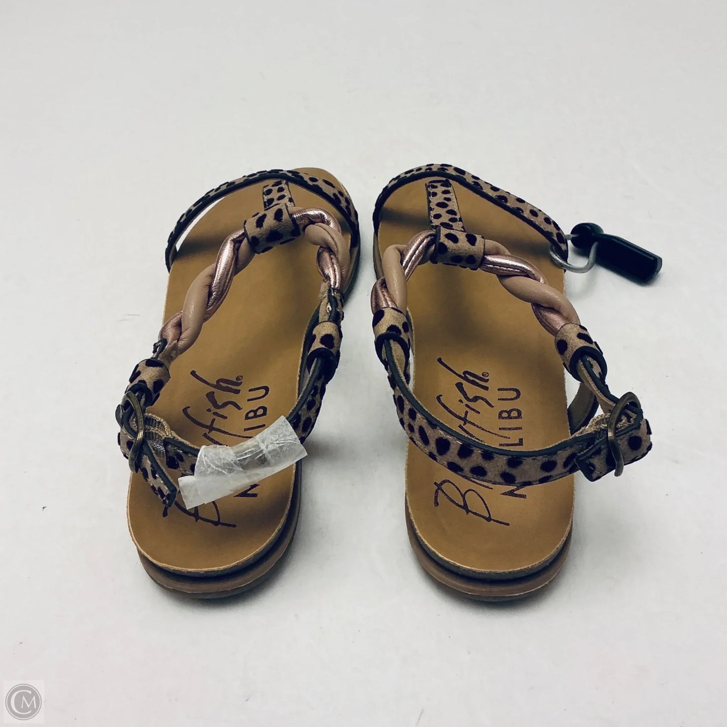 Sandals Flats By Blowfish In Animal Print, Size: 6