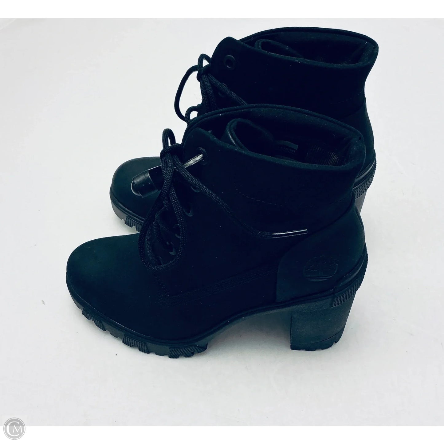 Boots Ankle Heels By Timberland In Black, Size: 7