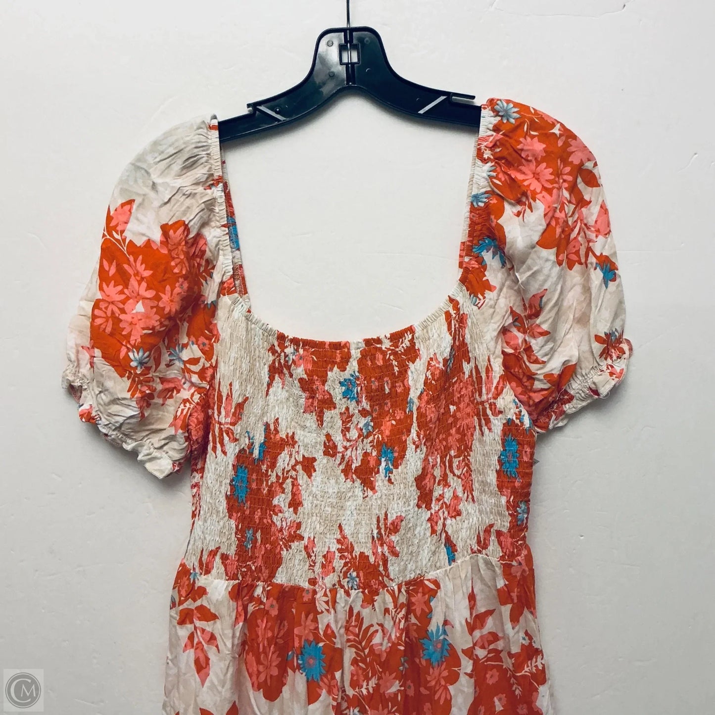 Dress Casual Midi By Zesica In Orange, Size: L