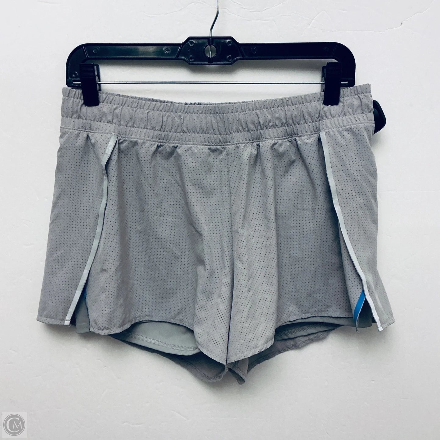 Athletic Shorts By Spyder In Grey, Size: M
