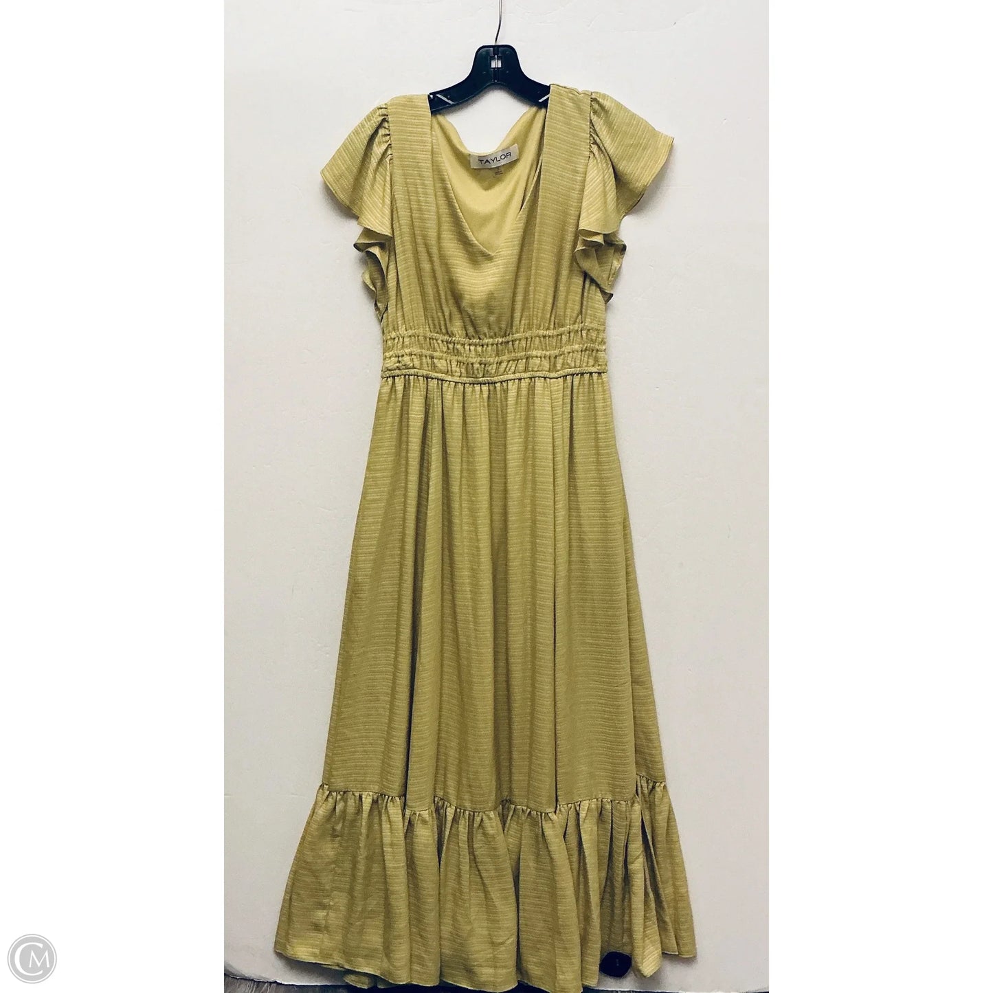 Dress Party Long By Taylor In Green, Size: S