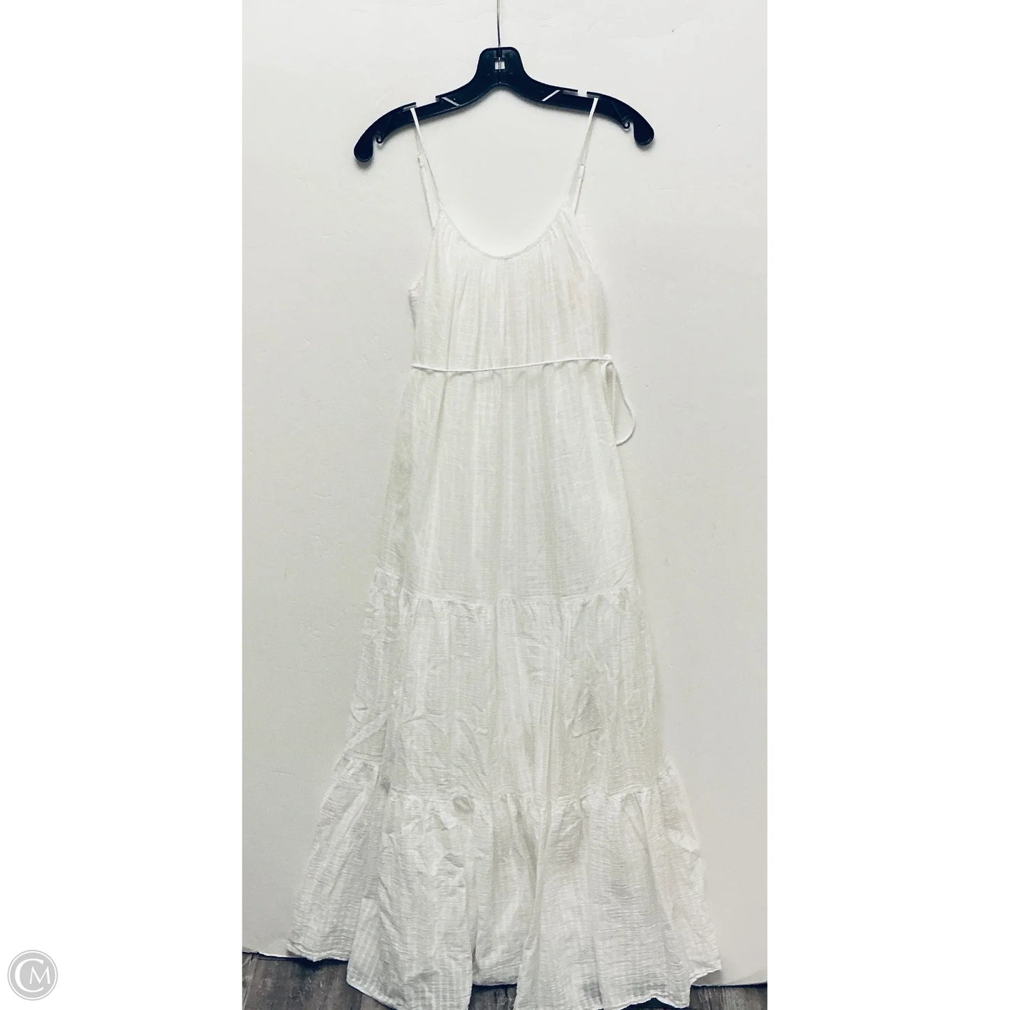 Dress Casual Maxi By Banana Republic In White, Size: Xs