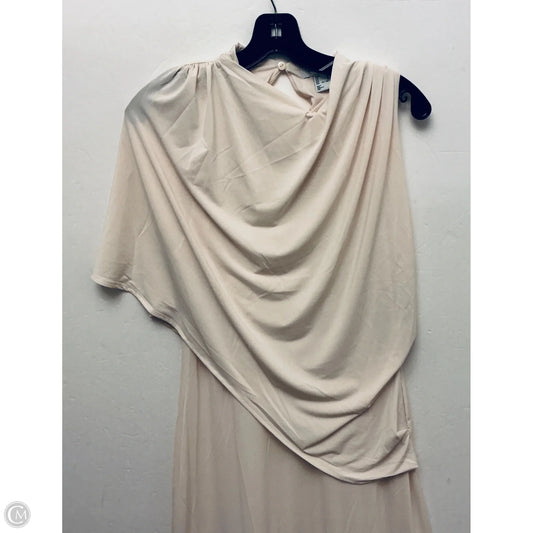 Dress Casual Maxi By H&m In Beige, Size: M