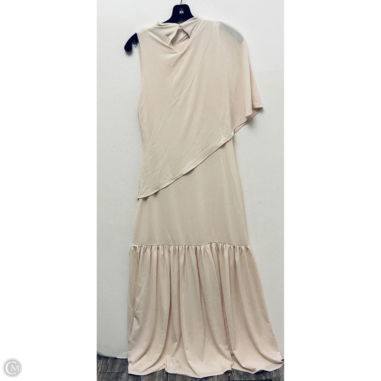 Dress Casual Maxi By H&m In Beige, Size: M