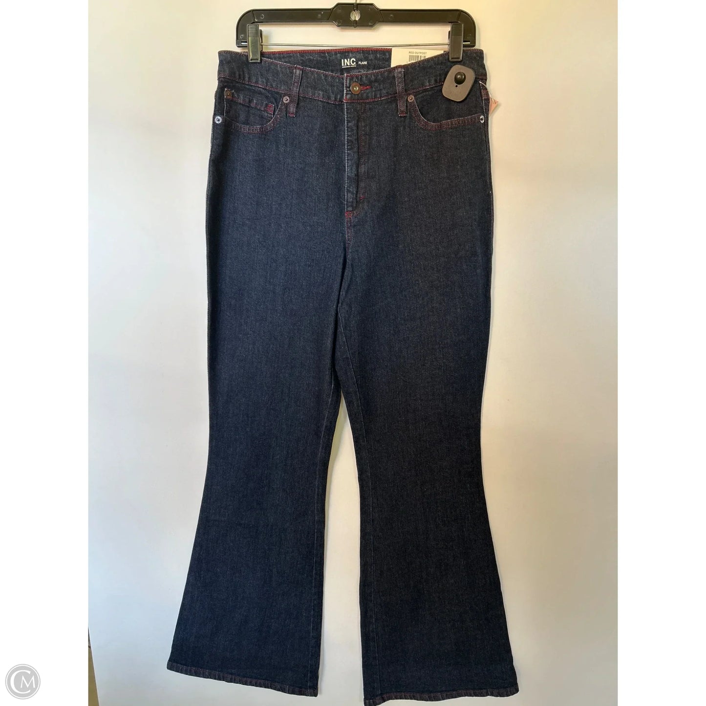 Jeans Boot Cut By Inc In Blue Denim, Size: 12