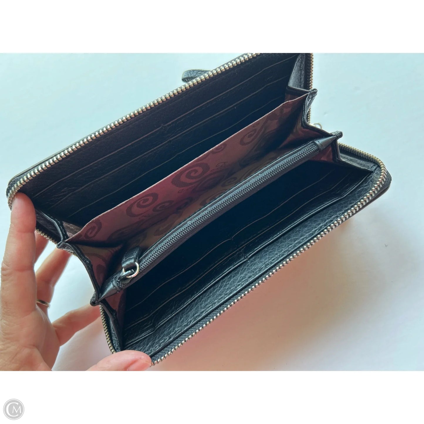 Wallet Leather By Brighton, Size: Medium