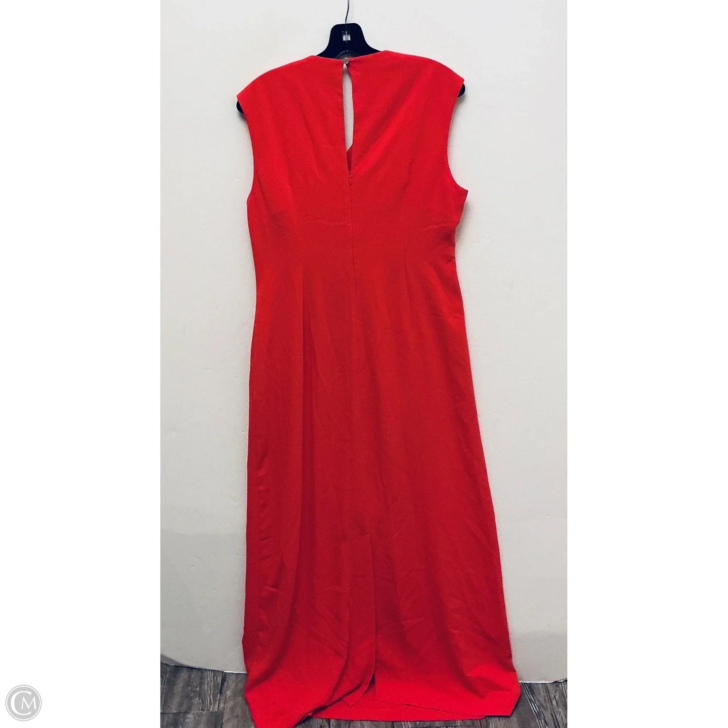 Dress Party Long By Karen Millen In Coral, Size: 12