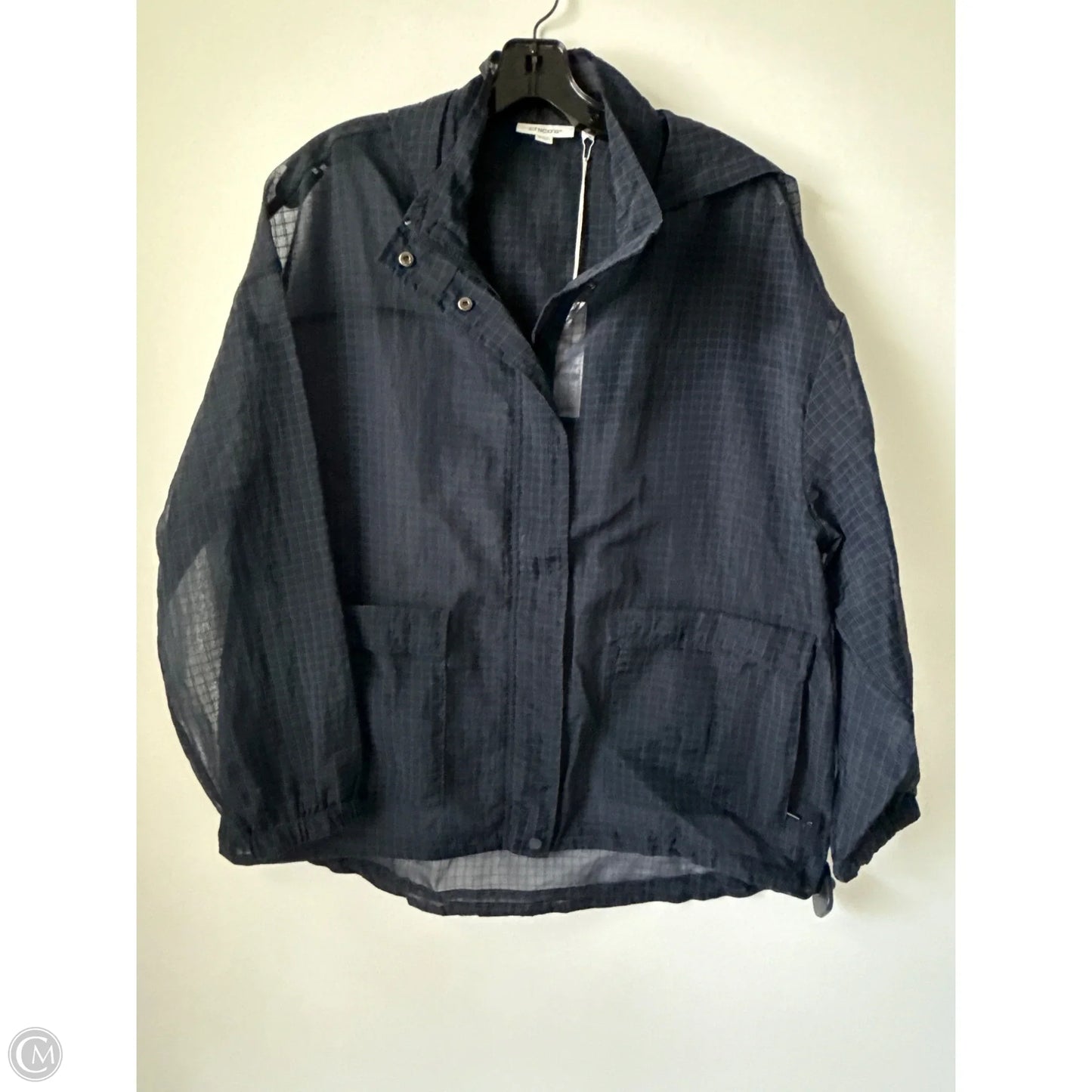 Jacket Other By Chicos In Navy, Size: L