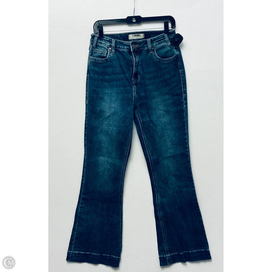 Jeans Boot Cut By Rock & Roll In Blue Denim, Size: 10