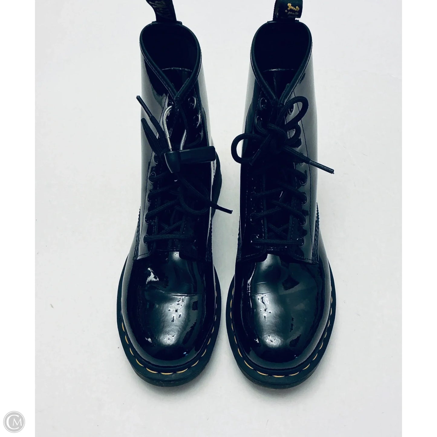 Boots Ankle Flats By Dr Martens In Black, Size: 9